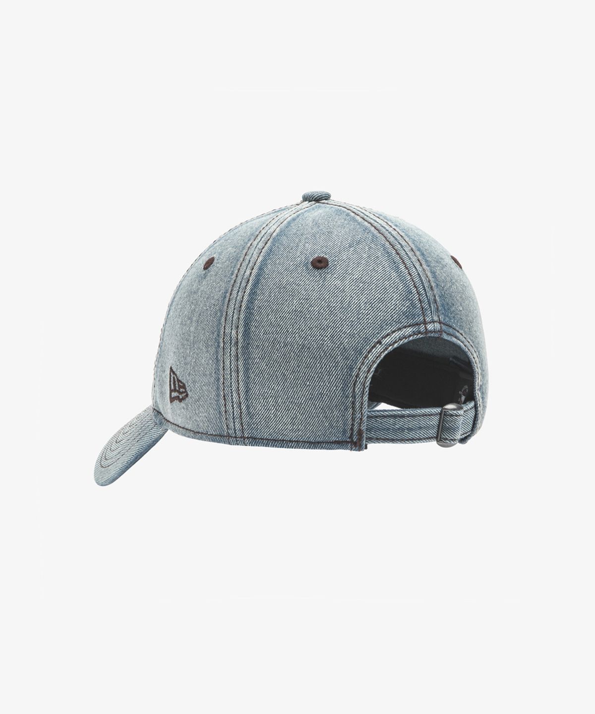 뉴에라(NEW ERA) MLB 뉴욕 양키스 데님 시리즈 언스트럭쳐 볼캡 라이트 블루