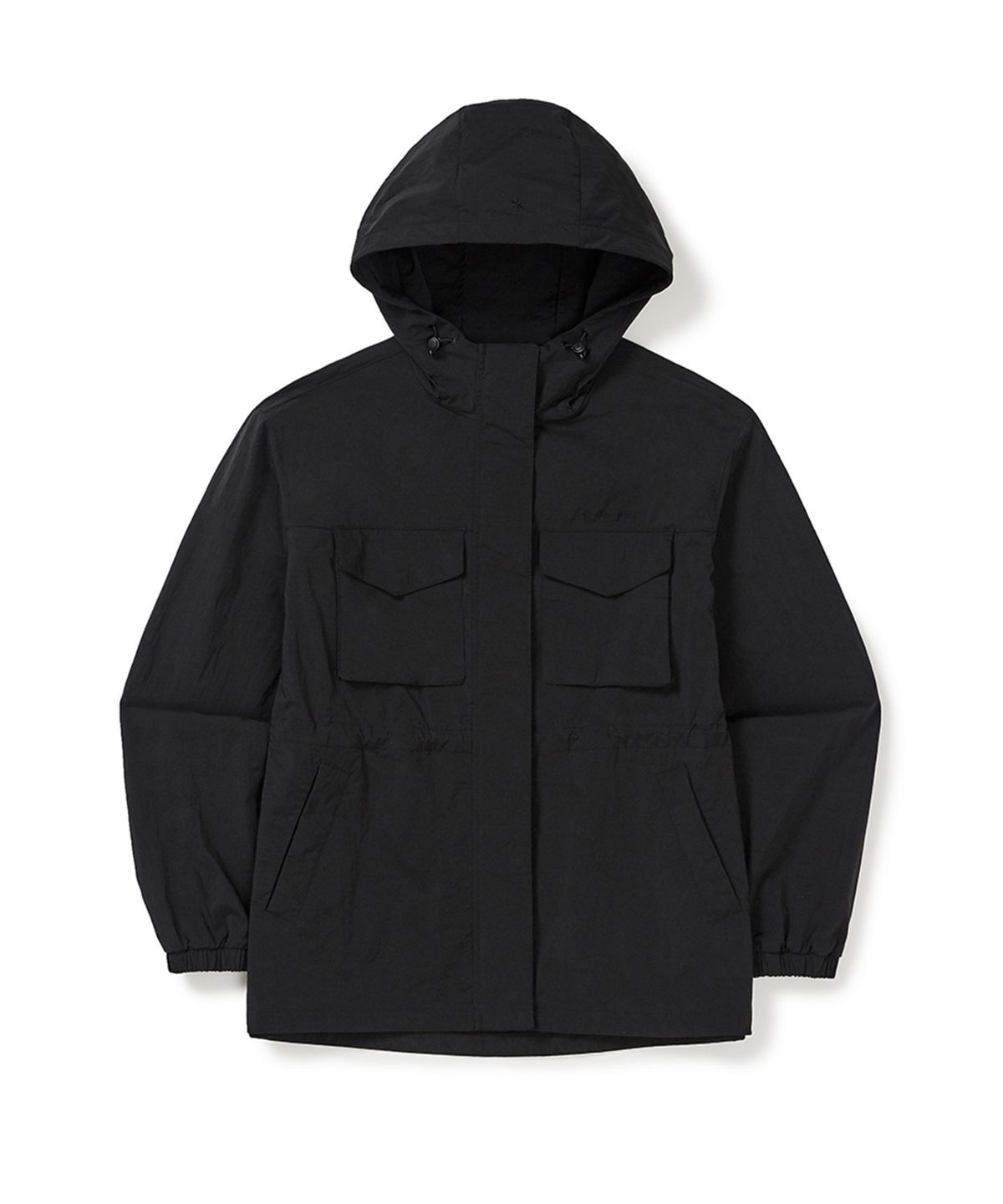 스노우피크 어패럴(SNOWPEAK APPAREL) 루트 여성 중기장 바람막이 (S25MWRWB67) Black