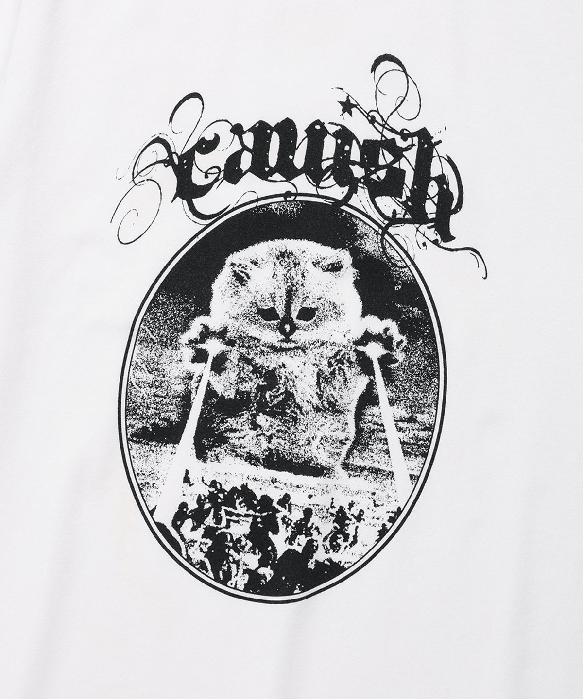 카비시(CAVISH) W INVADER RINGER SS TEE WHITE(CV2FMFT511A)