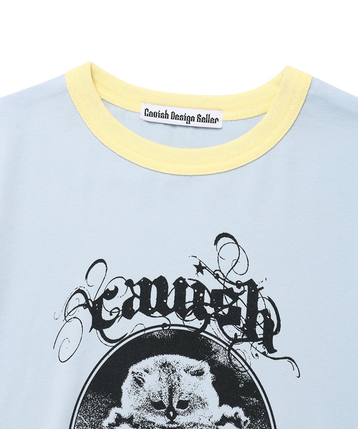 카비시(CAVISH) W INVADER RINGER SS TEE BLUE(CV2FMFT511A)