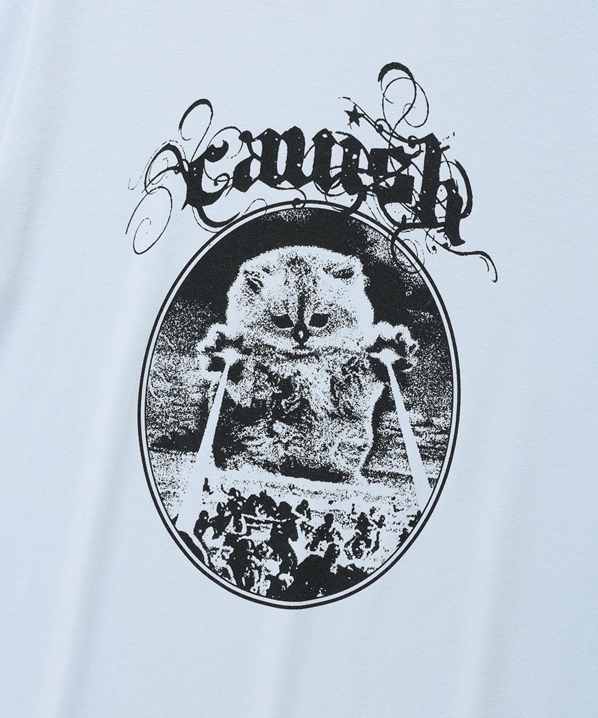 카비시(CAVISH) W INVADER RINGER SS TEE BLUE(CV2FMFT511A)