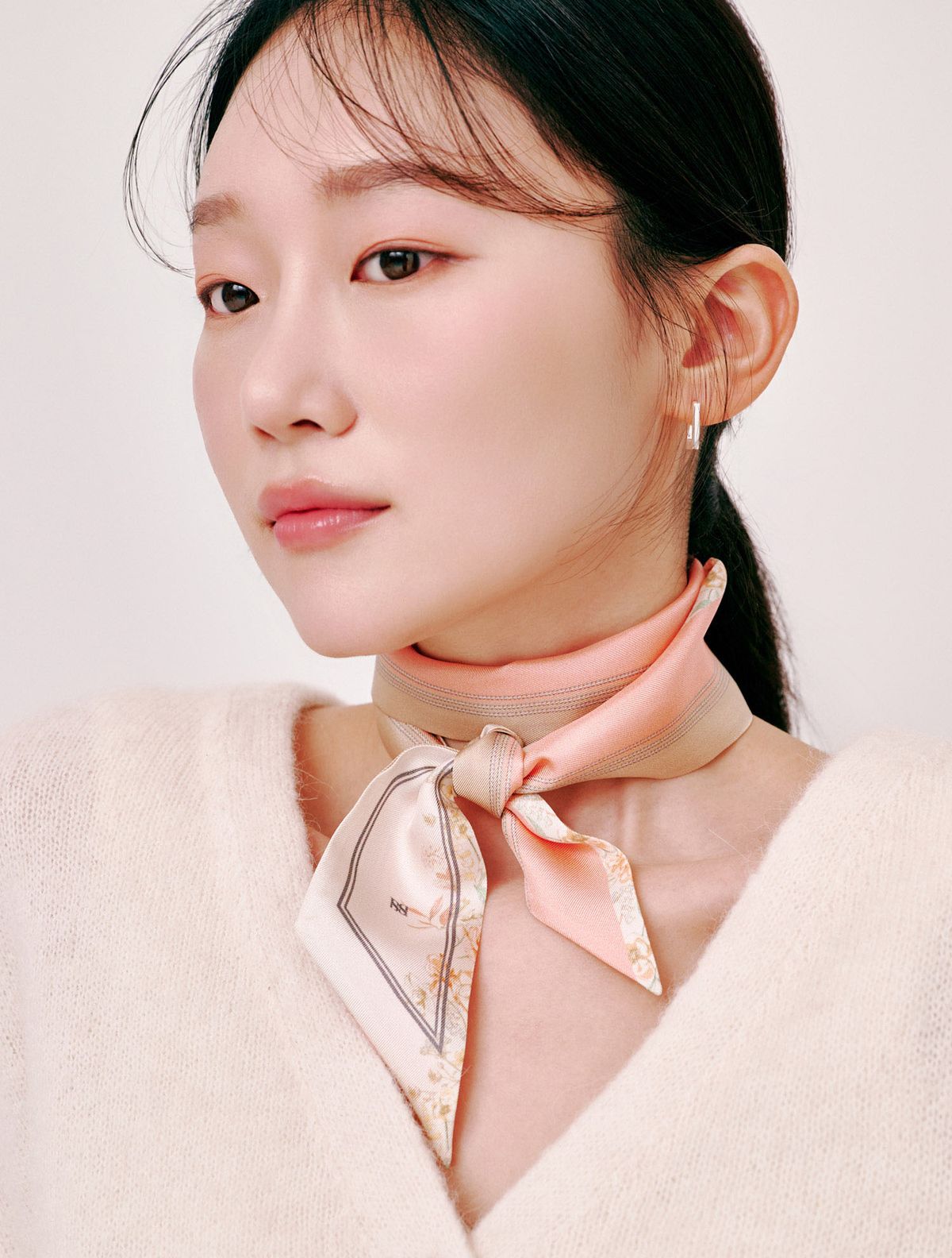 생럭슈(SAINTLUXURE) 아리나 핑크베이지