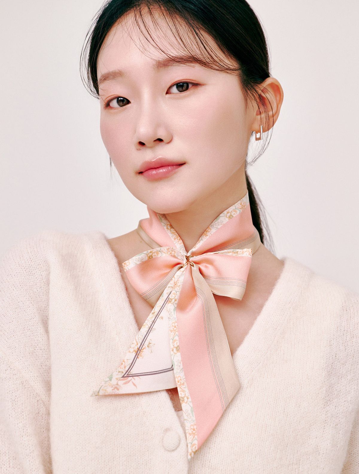생럭슈(SAINTLUXURE) 아리나 핑크베이지