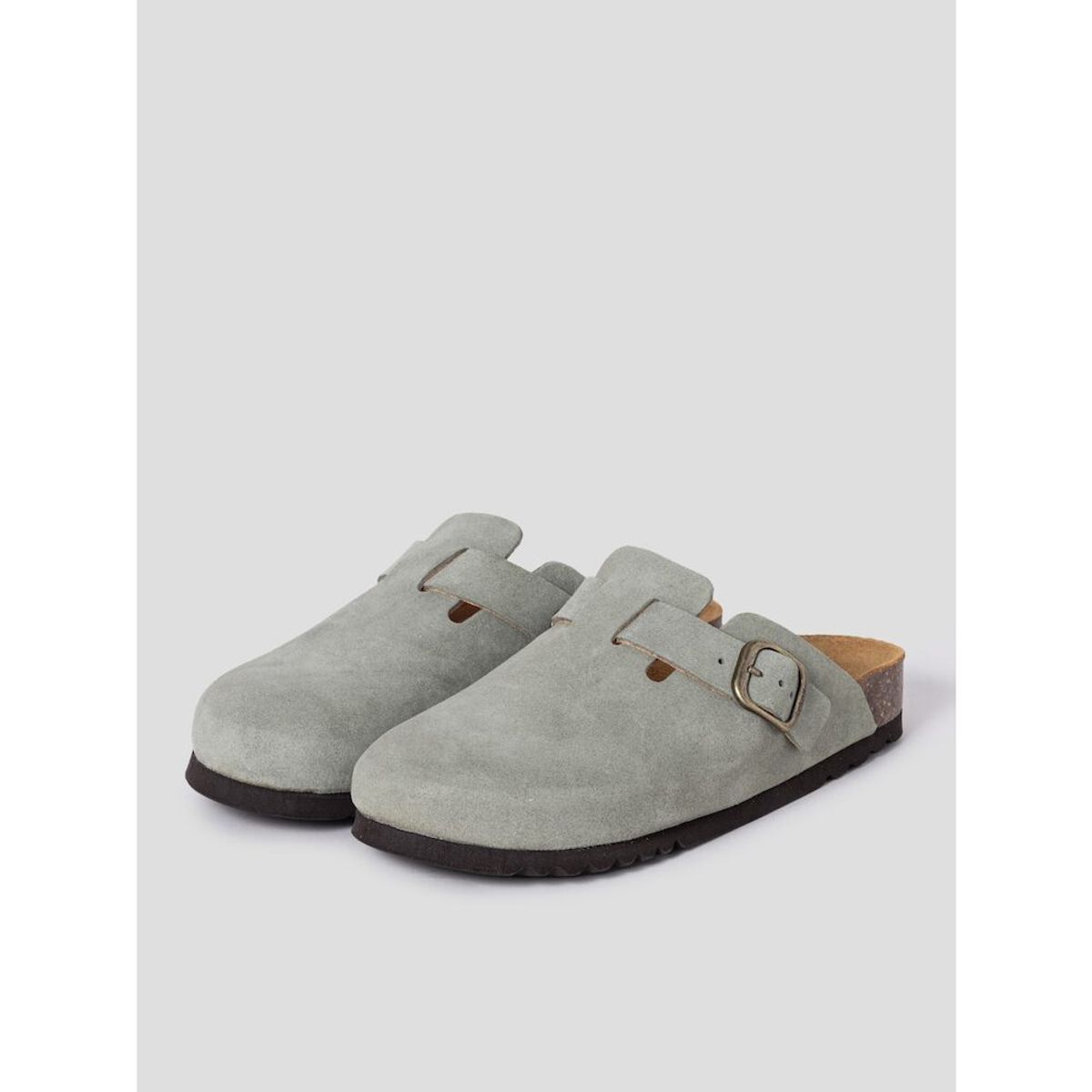 숄(SCHOLL) (WOMEN) 코르크 크로그 샌들  그린 (HH54K2C71M)