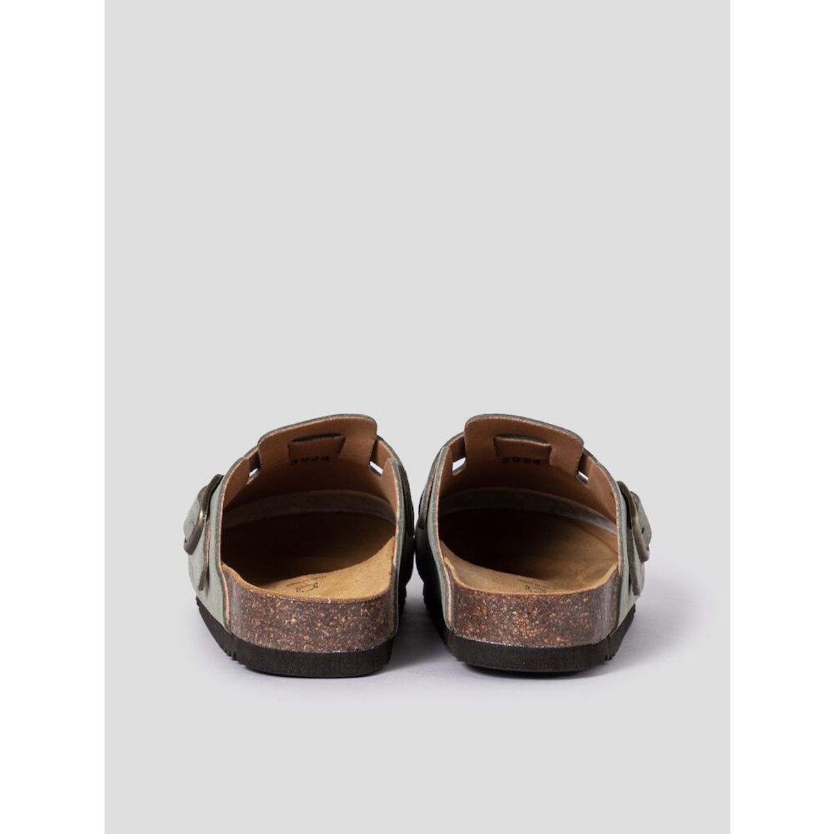 숄(SCHOLL) (WOMEN) 코르크 크로그 샌들  그린 (HH54K2C71M)