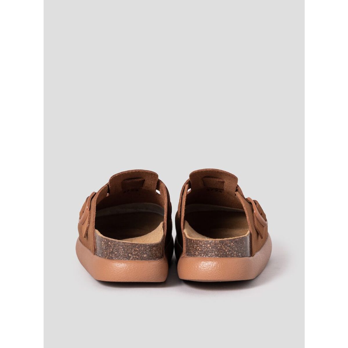 숄(SCHOLL) (WOMEN) 코르크 크로그 청키솔 샌들  브릭 (HH54K2C72C)