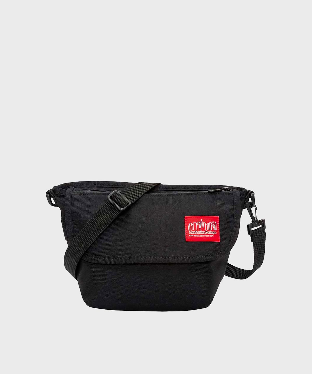 맨하탄 포티지(MANHATTAN PORTAGE) 칼리지 플레이스 캐리어 핸들 백 BLACK