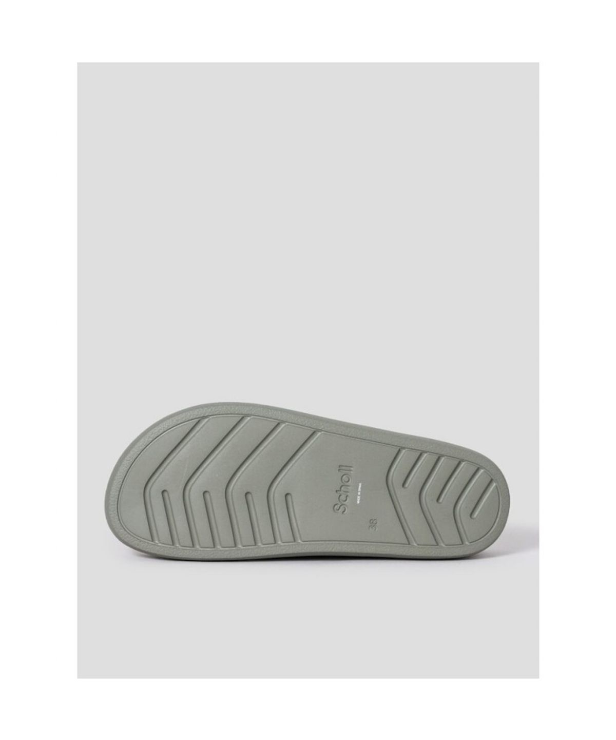숄(SCHOLL) (WOMEN) 코르크 투스트랩 청키솔 샌들  그린 (HH54K2C12M)