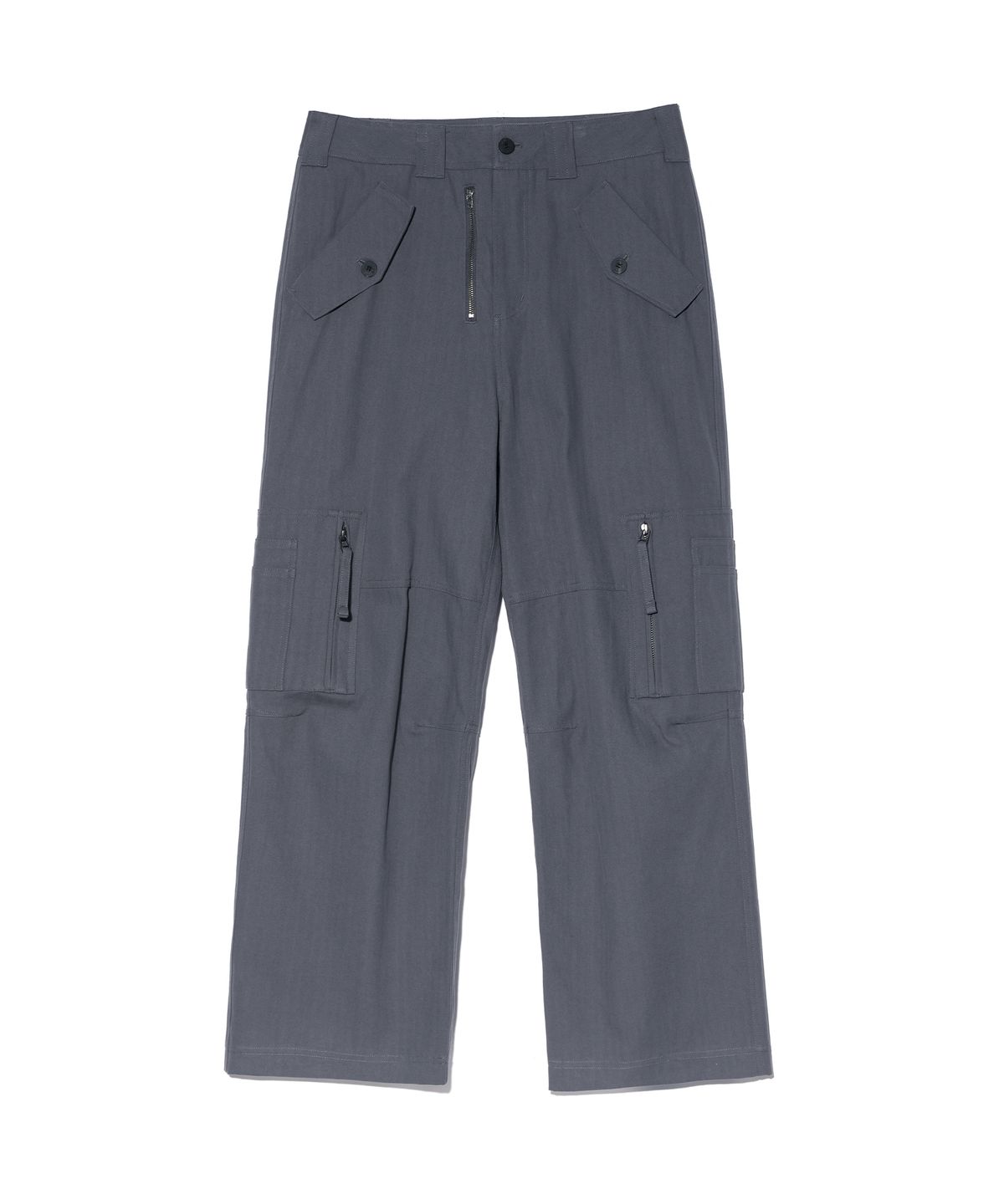 이에이(IEY) DOMINIC CARGO PANTS Grey Blue