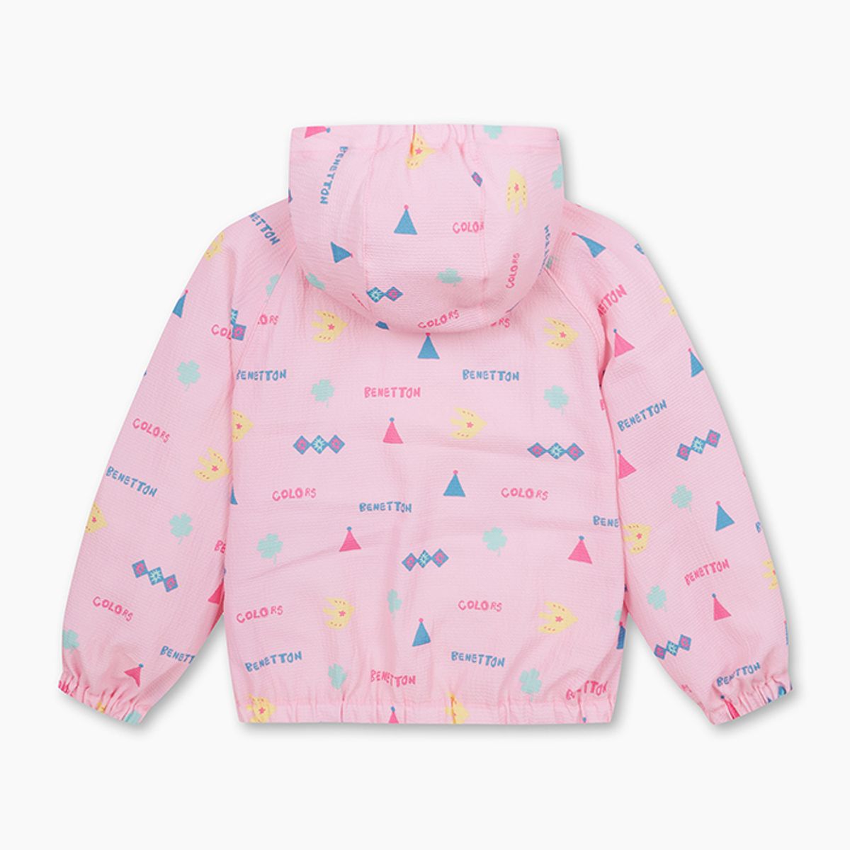 베네통키즈(BENETTONKIDS) 멀티 패턴 바람막이 점퍼_QAJP08531PK