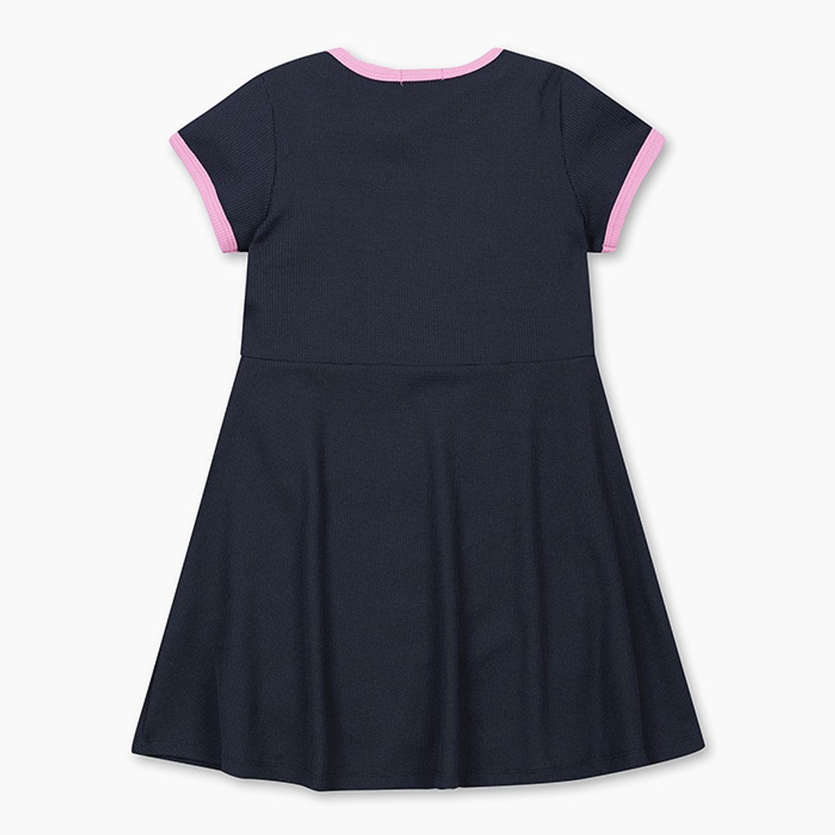 베네통키즈(BENETTONKIDS) 와플 플레어 원피스_QAOP20531NY