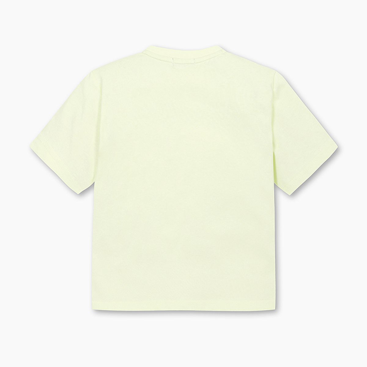 베네통키즈(BENETTONKIDS) 팜비치 그래픽 티셔츠_QATS13531YE