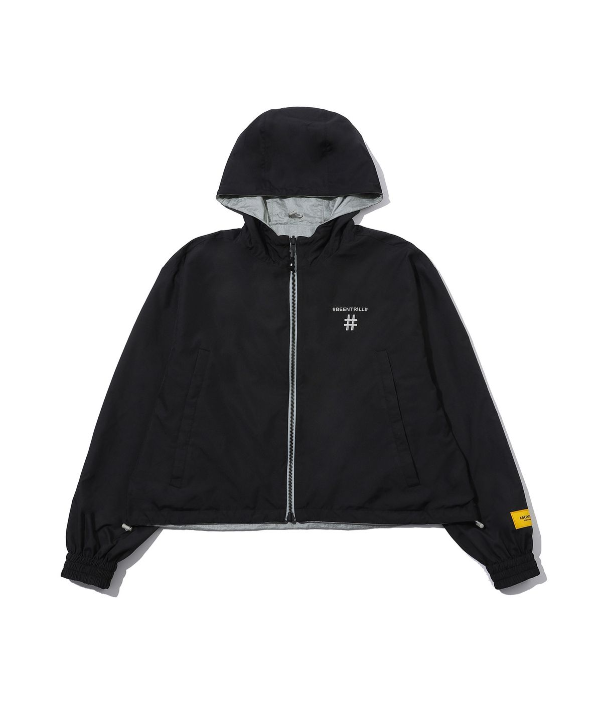 빈트릴 뉴욕(BEENTRILL NEWYORK) 우먼즈 리버시블 크롭핏 점퍼(그레이)