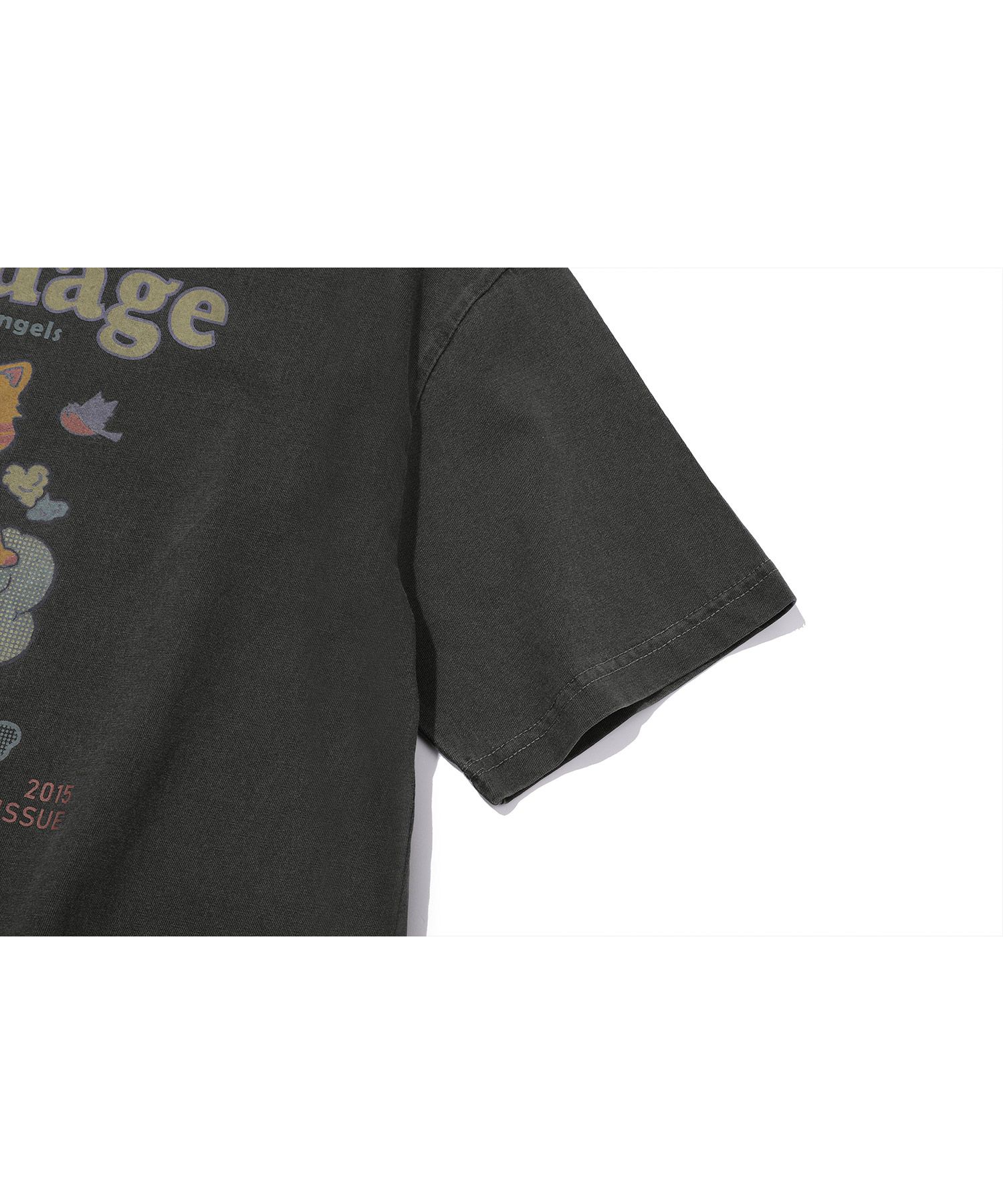 MUSINSA | CPGN STUDIO Bubble Heart Pigment Short Sleeve T