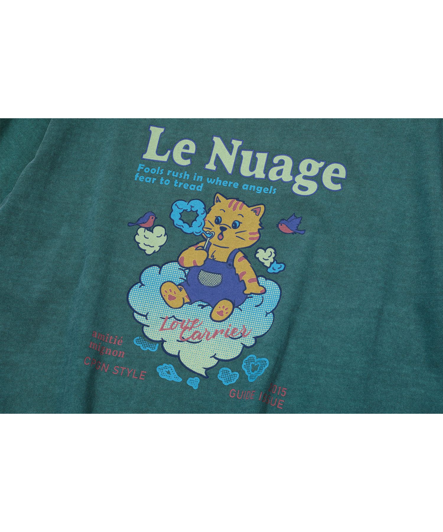 Tシャツ・カットソー CPGN STUDIO Bubble Heart Pigment Short Sleeve Tee 5JH1020 MUSINSA公式 | CPGN STUDIO Bubble Heart Pigment Short Sleeve