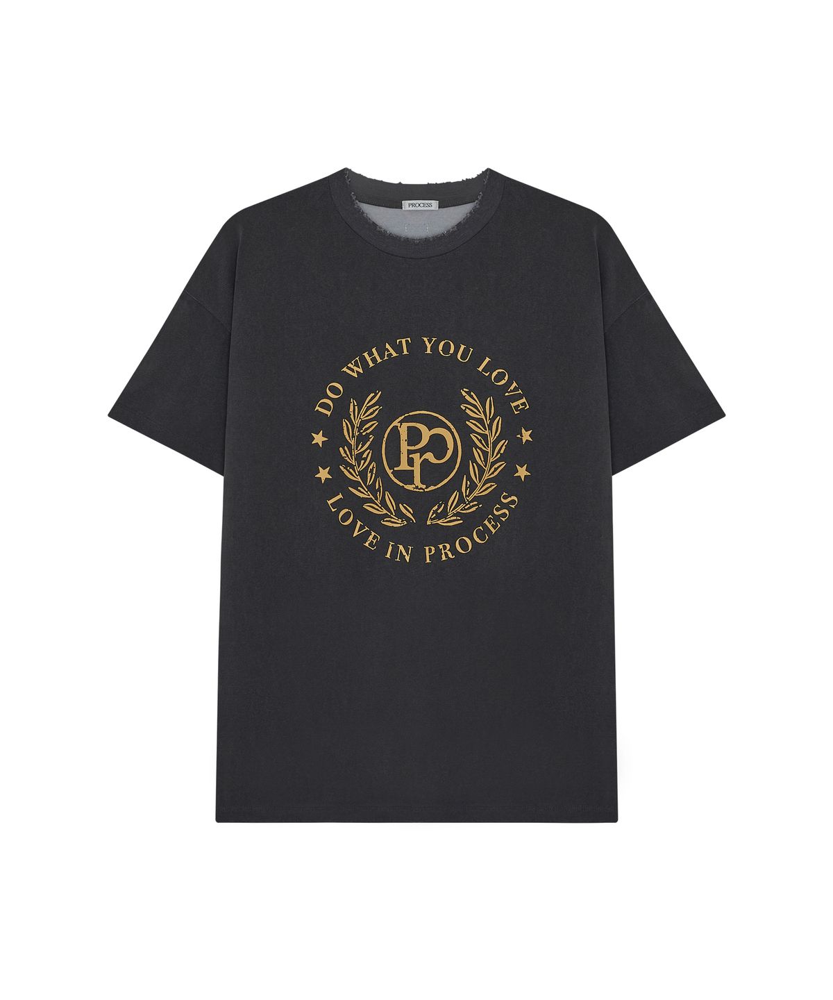 피알씨에스에스(PRCSS) Classic Love T-shirt - Charcoal