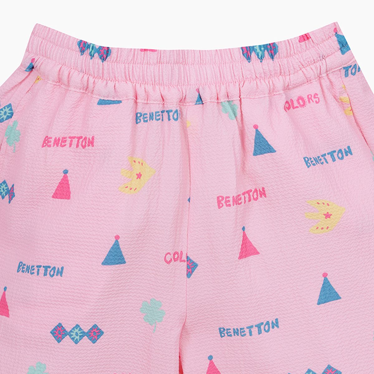 베네통키즈(BENETTONKIDS) 멀티 패턴 팬츠_QAPT07531PK