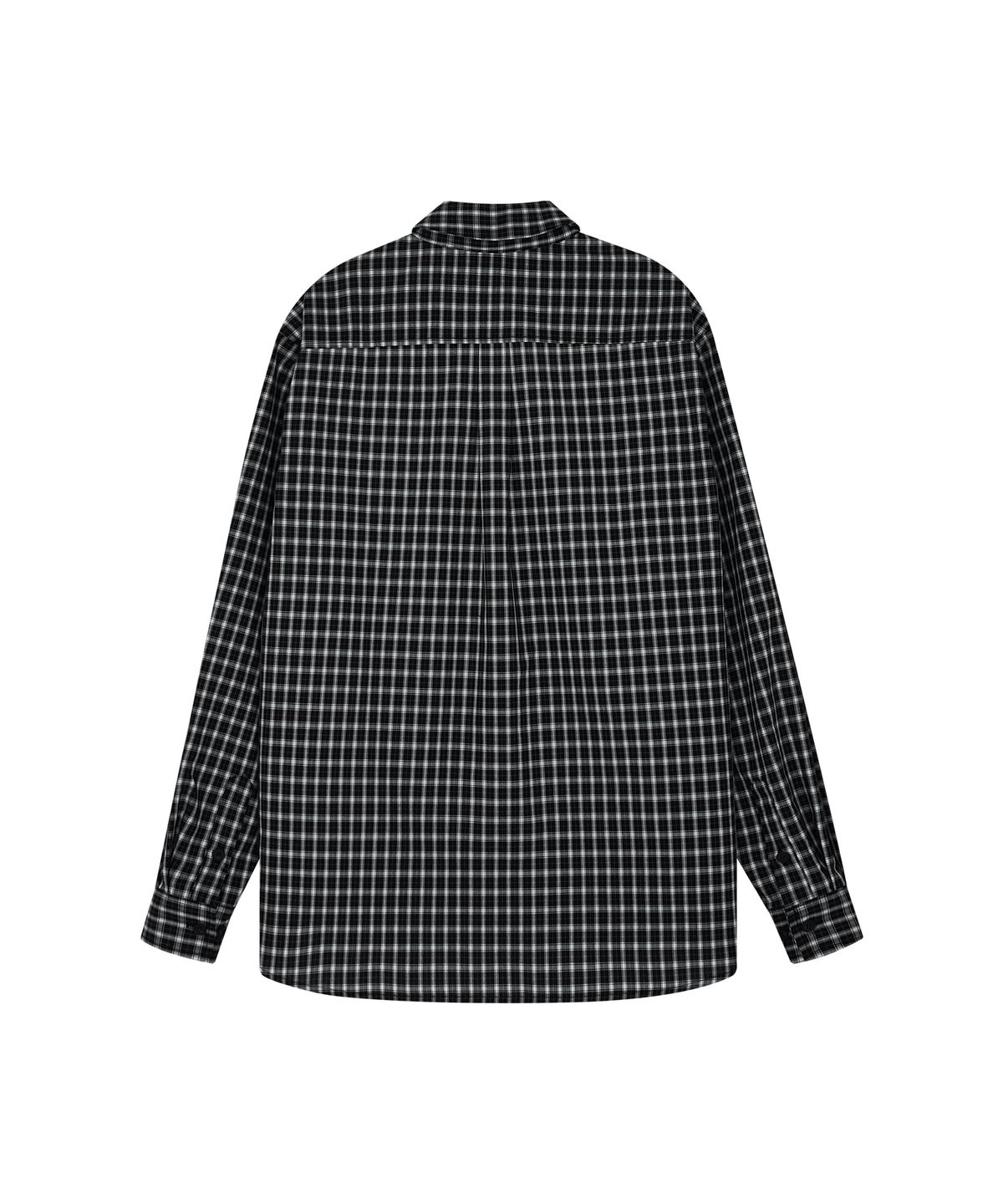 프로세스(PROCESS) Tatan Check Shirt - Black