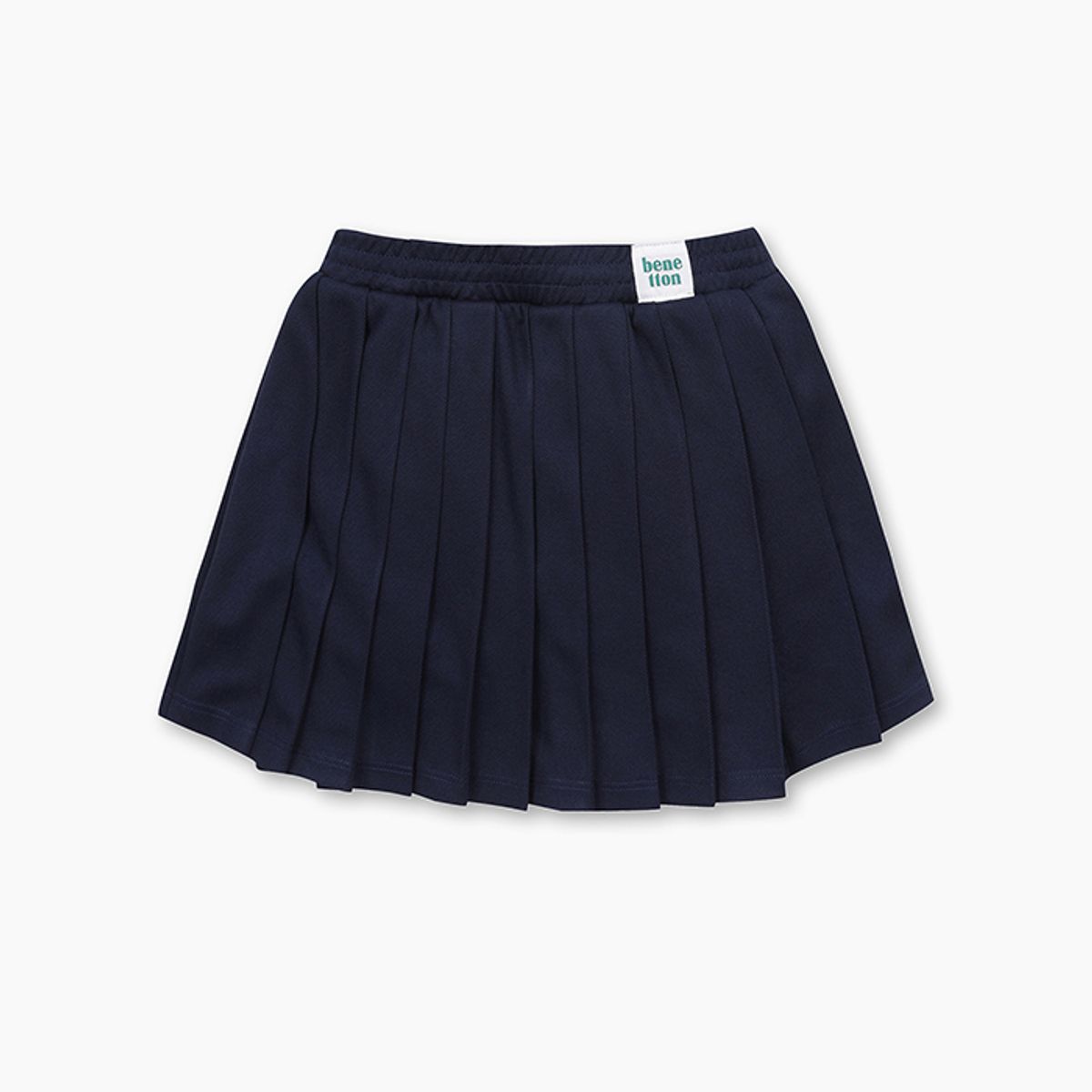 베네통키즈(BENETTONKIDS) 플리츠 치마 레깅스_QALG05531NY