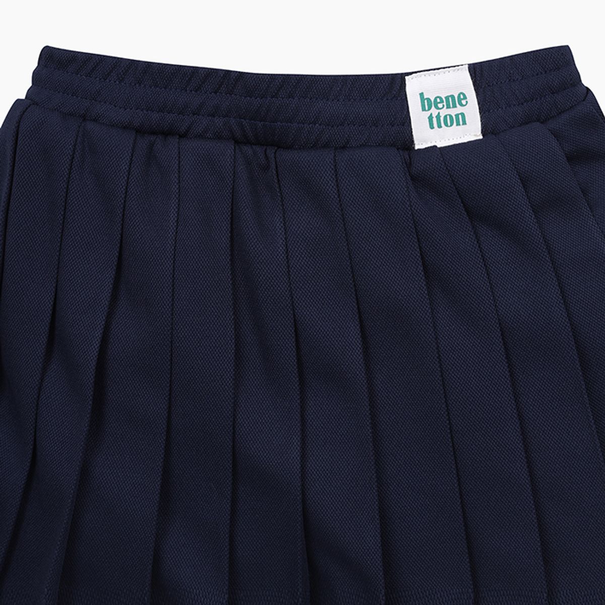 베네통키즈(BENETTONKIDS) 플리츠 치마 레깅스_QALG05531NY
