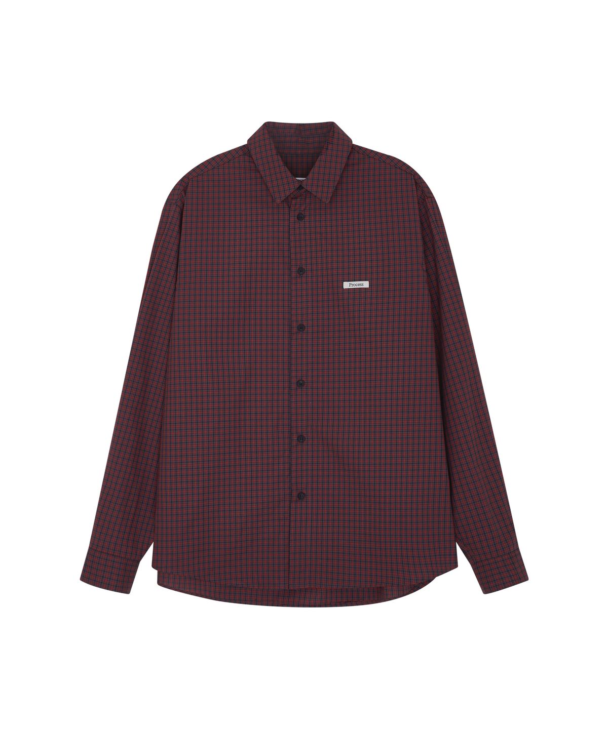 피알씨에스에스(PRCSS) Tatan Check Shirt - Red