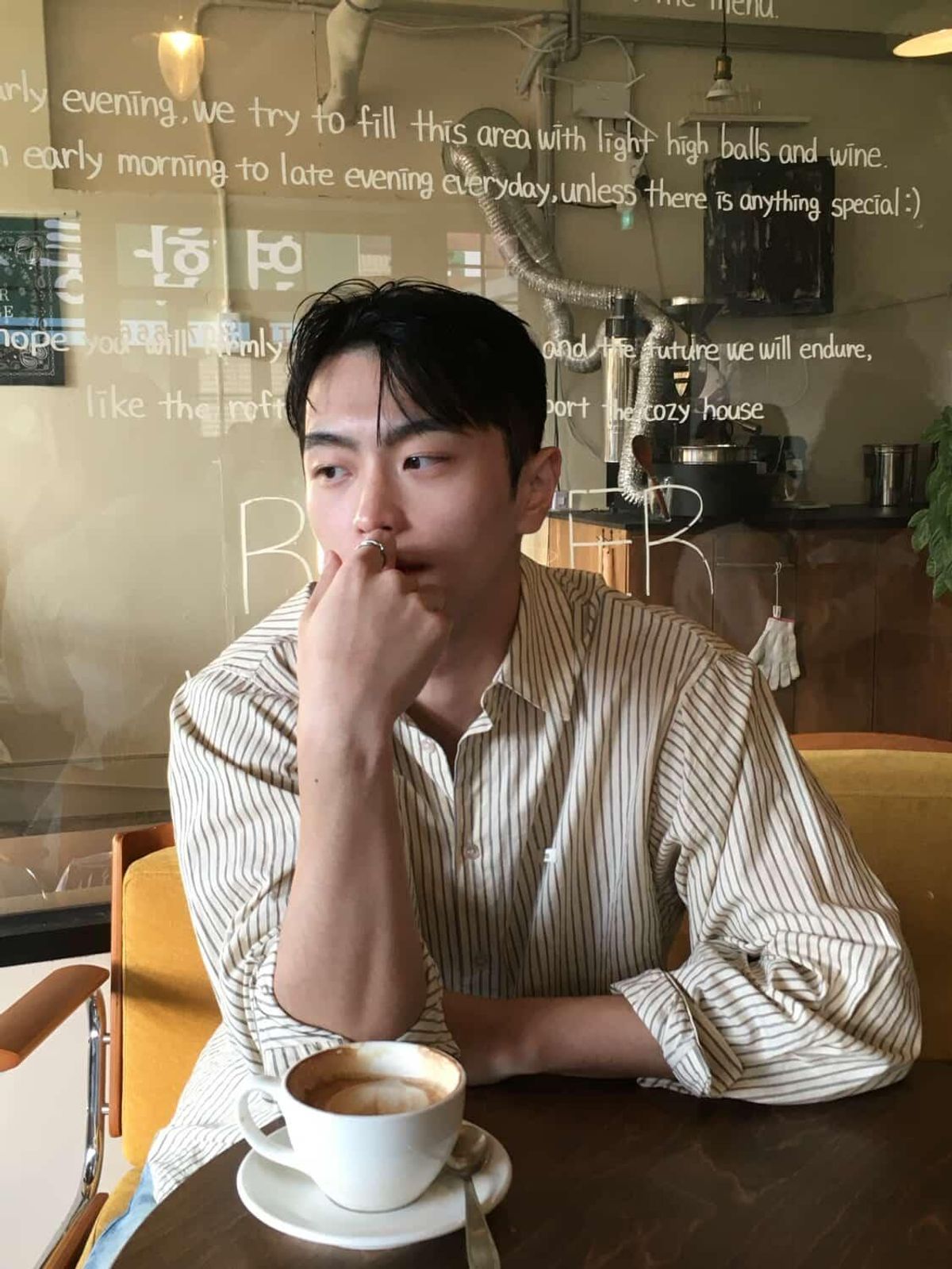 피알씨에스에스(PRCSS) Vintage Check Shirt - Mocha Brown