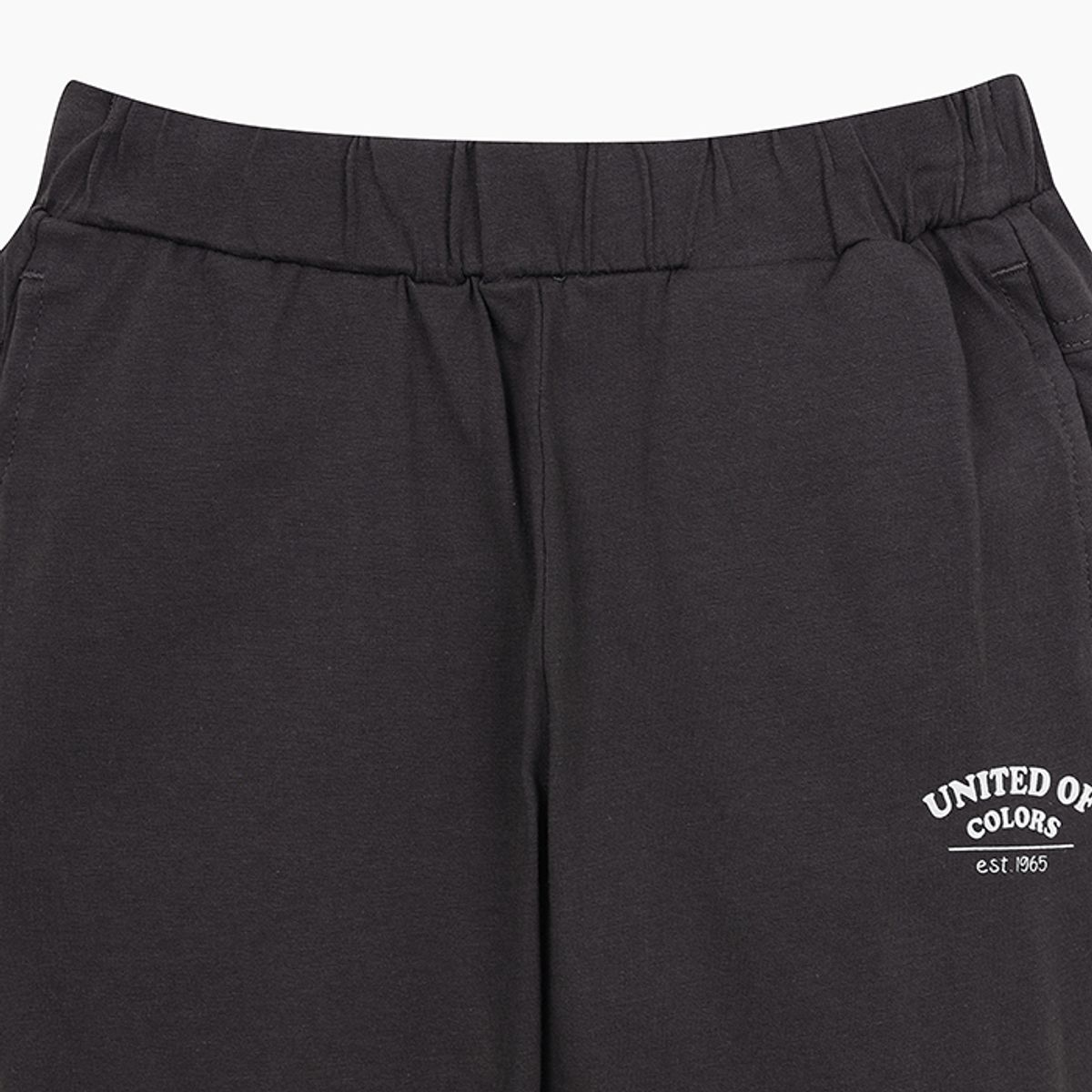 베네통키즈(BENETTONKIDS) 7부 트레이닝 팬츠_QATP07531DG