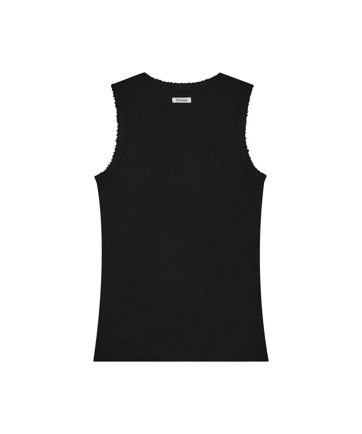 피알씨에스에스(PRCSS) Destroyed Logo Sleeveless - Black