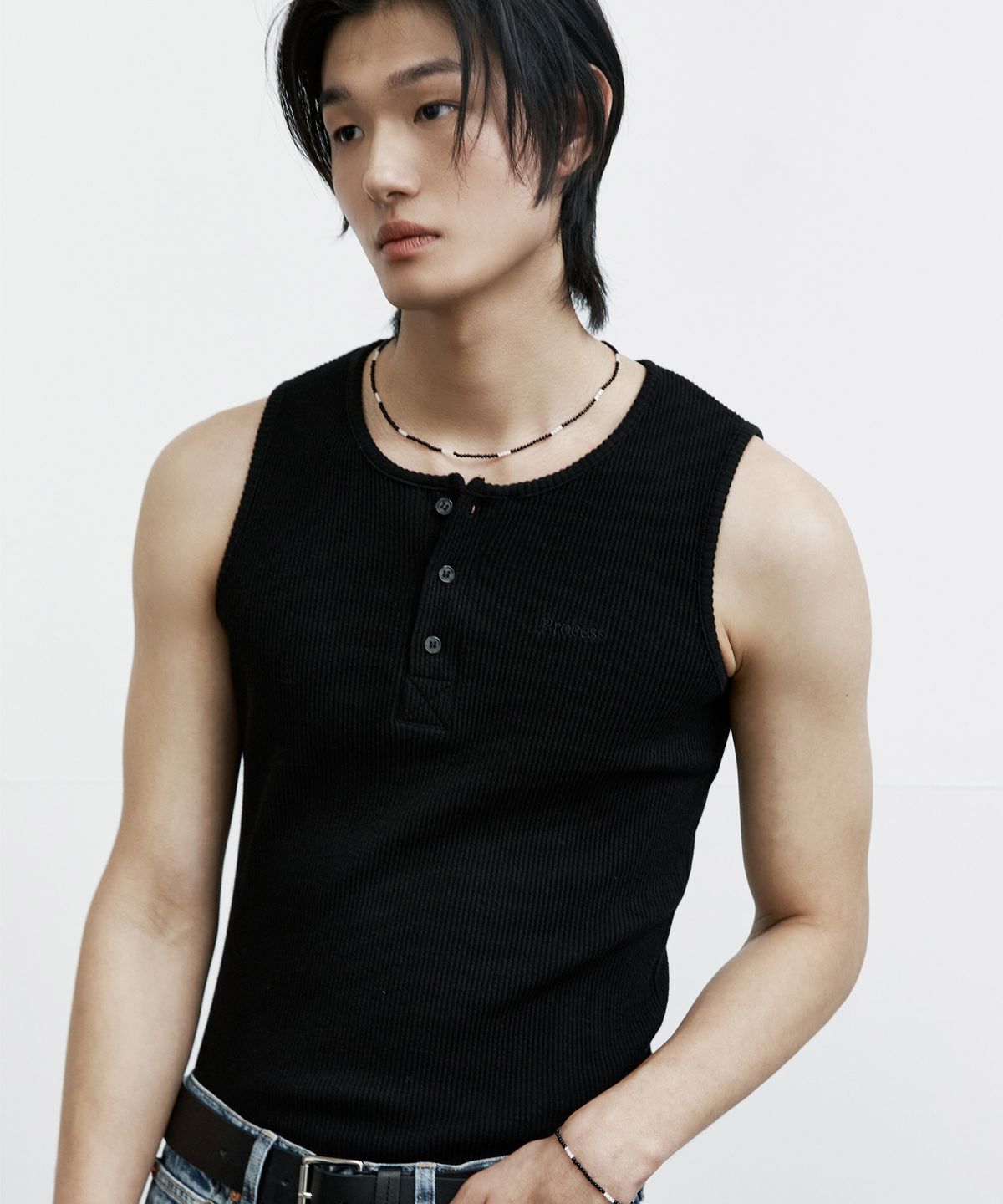 피알씨에스에스(PRCSS) Henly Sleeveless - Black