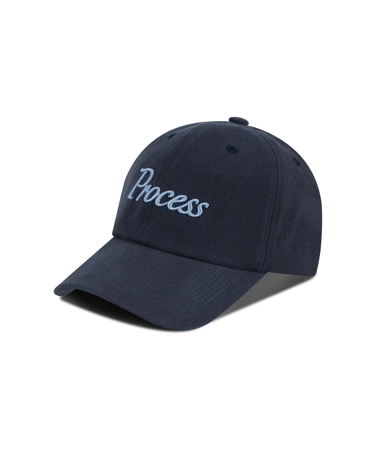 피알씨에스에스(PRCSS) Applique Ballcap - Navy&Skyblue