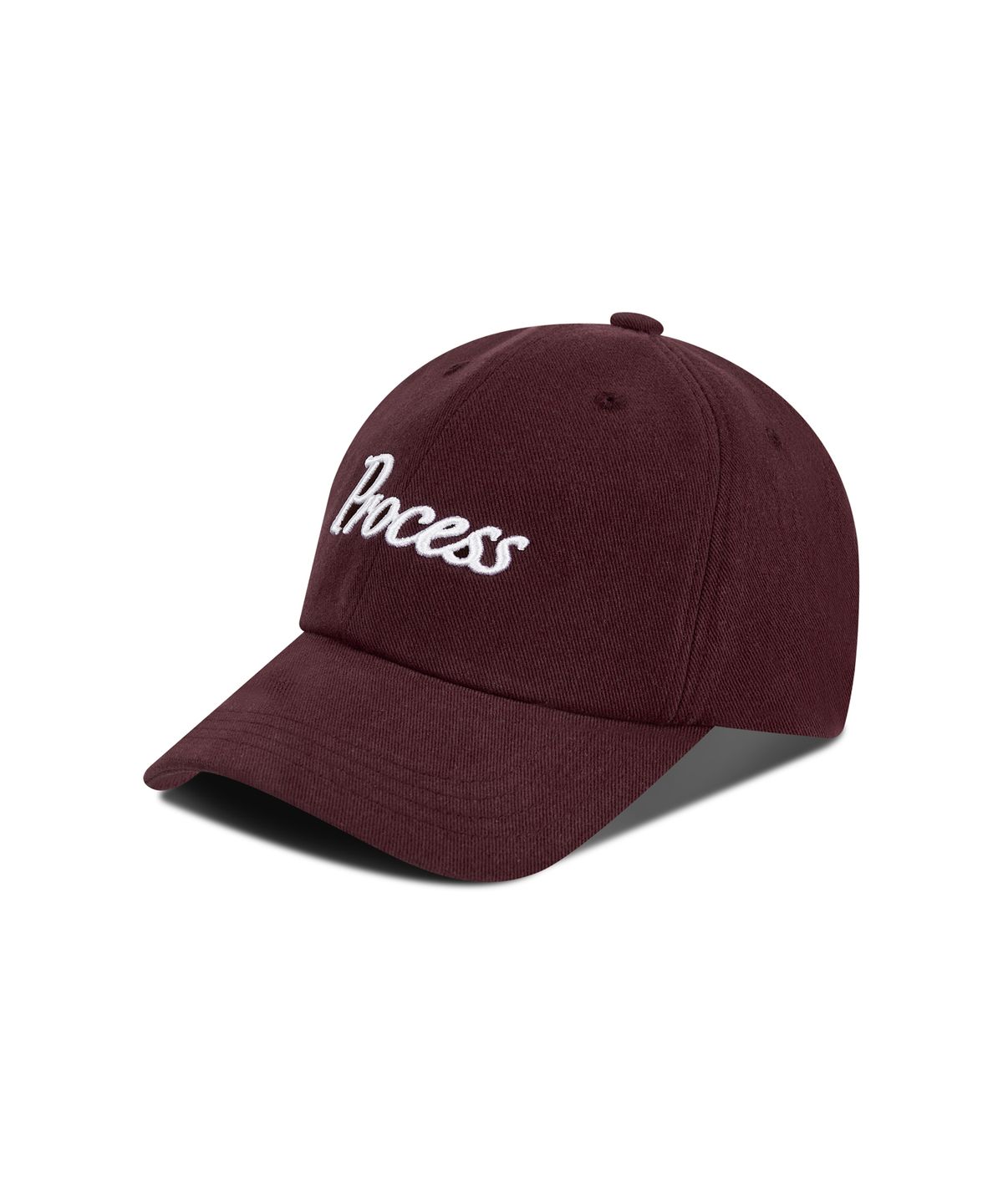 피알씨에스에스(PRCSS) Applique Ballcap - Burgundy