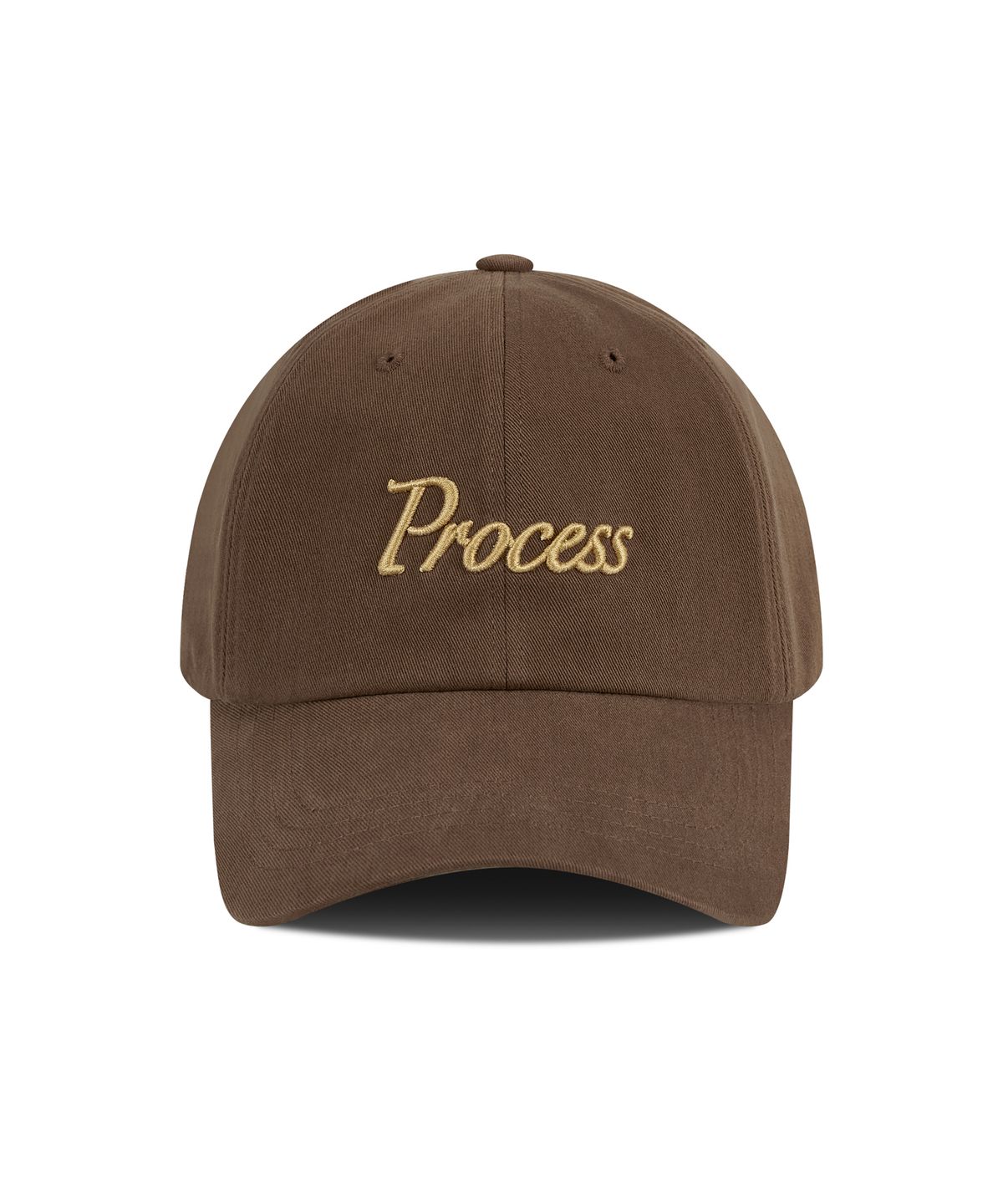 피알씨에스에스(PRCSS) Applique Ballcap - Brown&Lemon