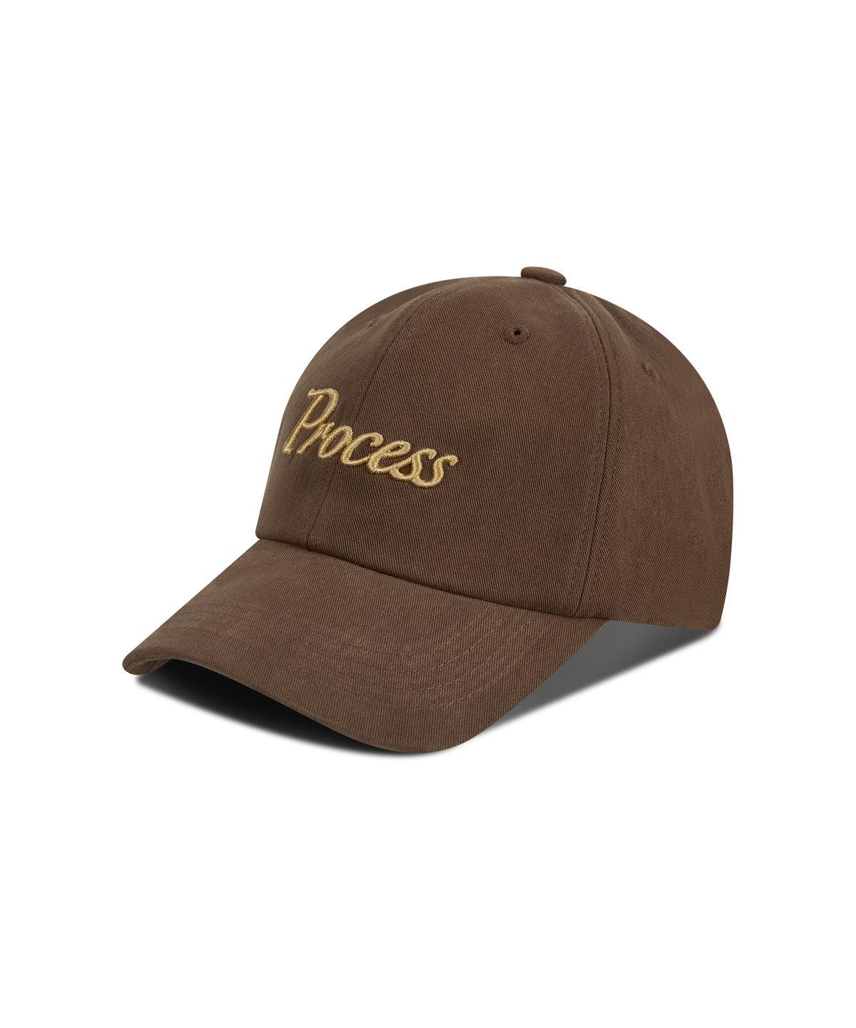 피알씨에스에스(PRCSS) Applique Ballcap - Brown&Lemon