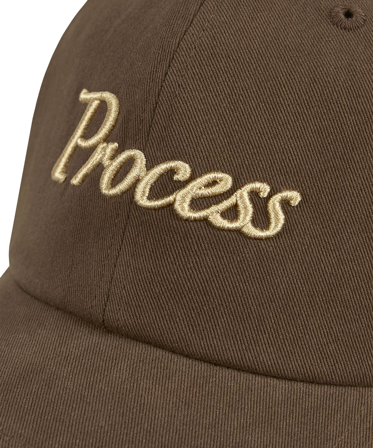 피알씨에스에스(PRCSS) Applique Ballcap - Brown&Lemon