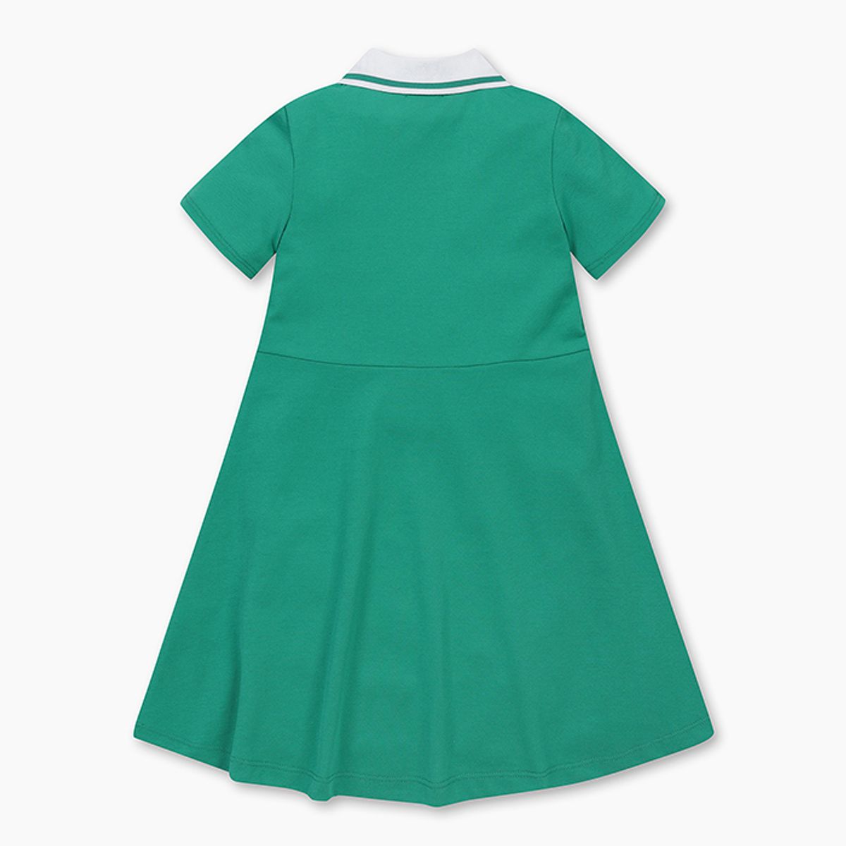 베네통키즈(BENETTONKIDS) 집업 피케 원피스_QAOP18531GN