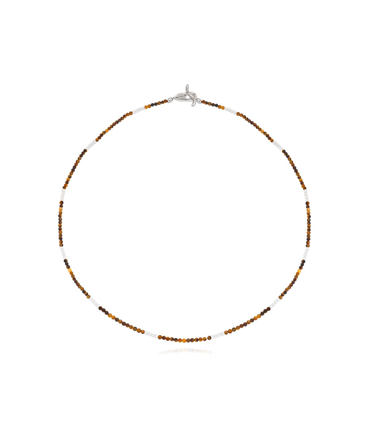 피알씨에스에스(PRCSS) Beads Necklace - Tigers Eye
