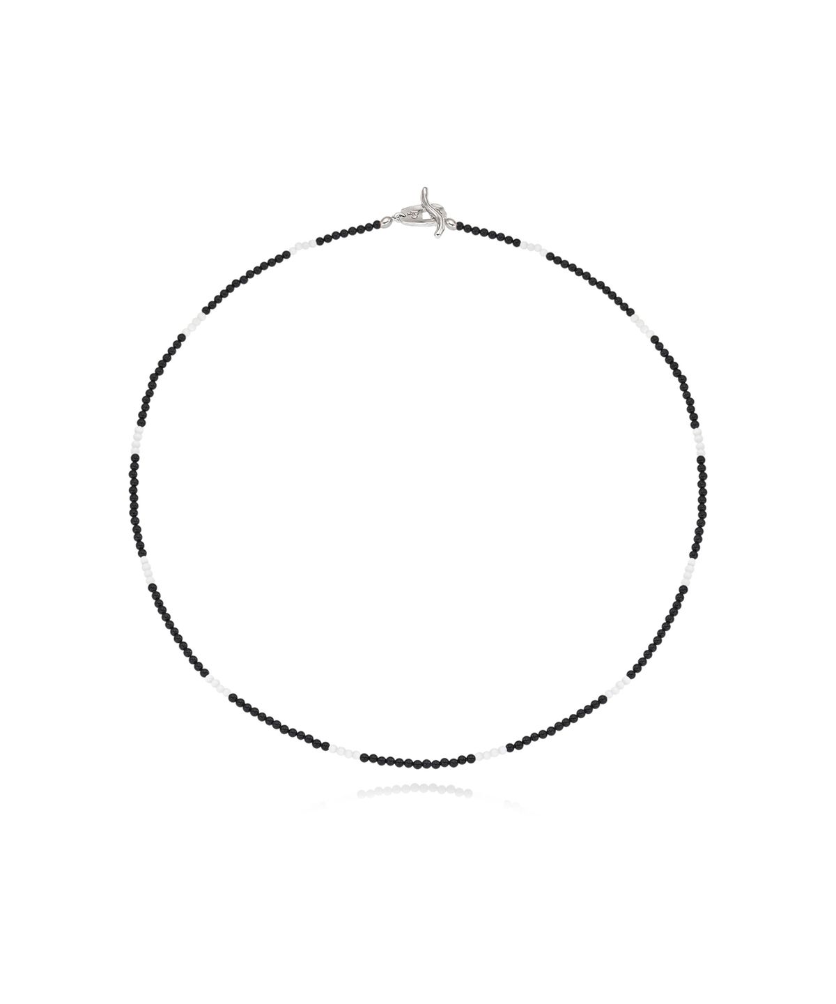 피알씨에스에스(PRCSS) Beads Necklace - Onyx