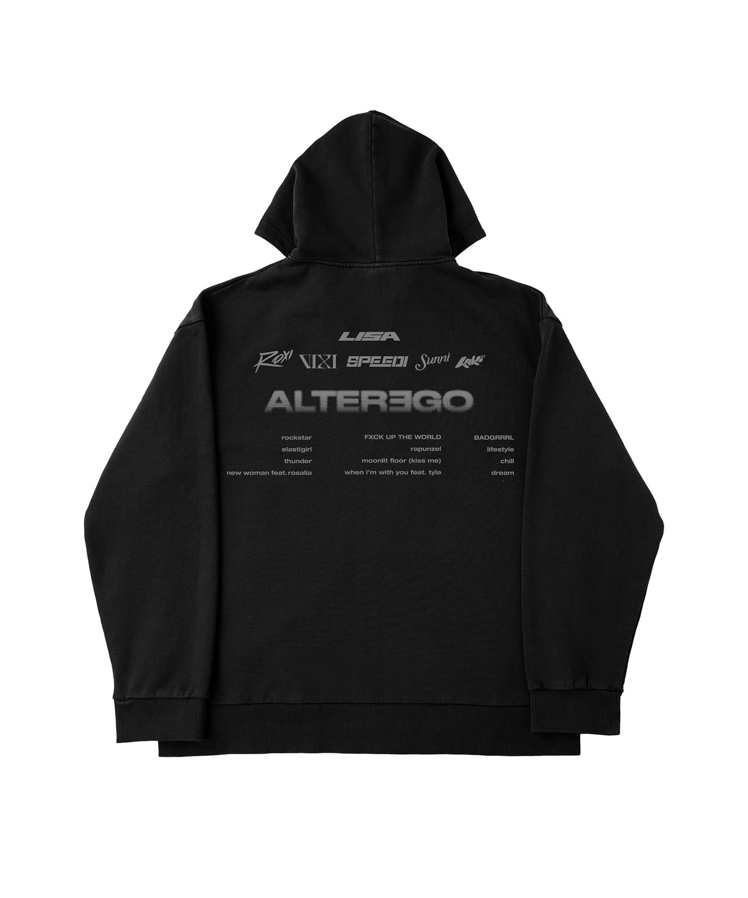 MUSINSA | LISA [ALTEREGO] ALBUM ZIPUP HOODIE