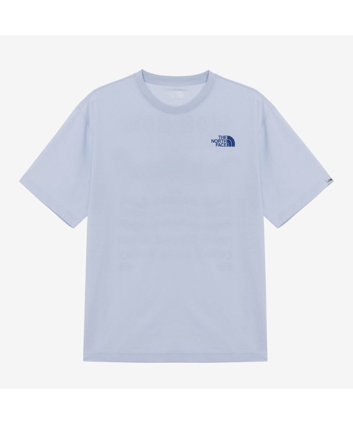 노스페이스(THE NORTH FACE) NT7UR12M 리버메이트 반팔 라운드티 LIGHT_BLUE