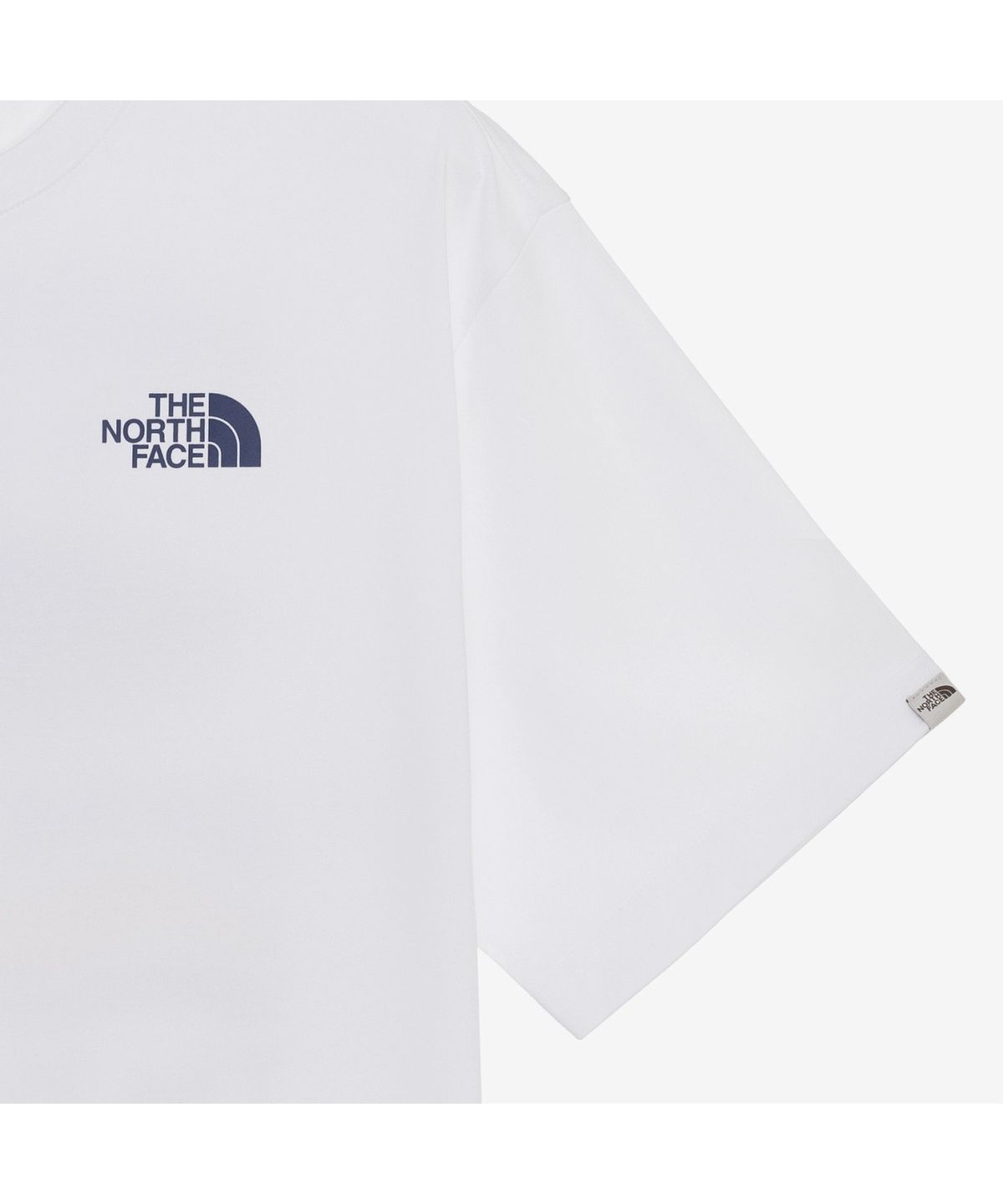 노스페이스(THE NORTH FACE) NT7UR12K 리버메이트 반팔 라운드티 WHITE