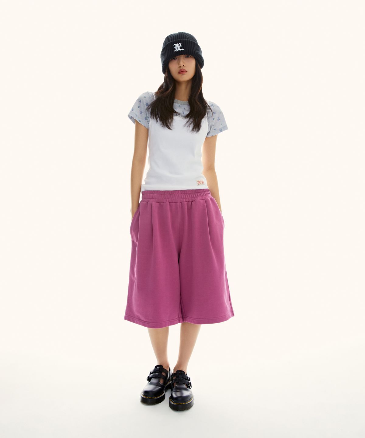 엘엠씨(LMC) OG BERMUDA SWEAT SHORTS pink