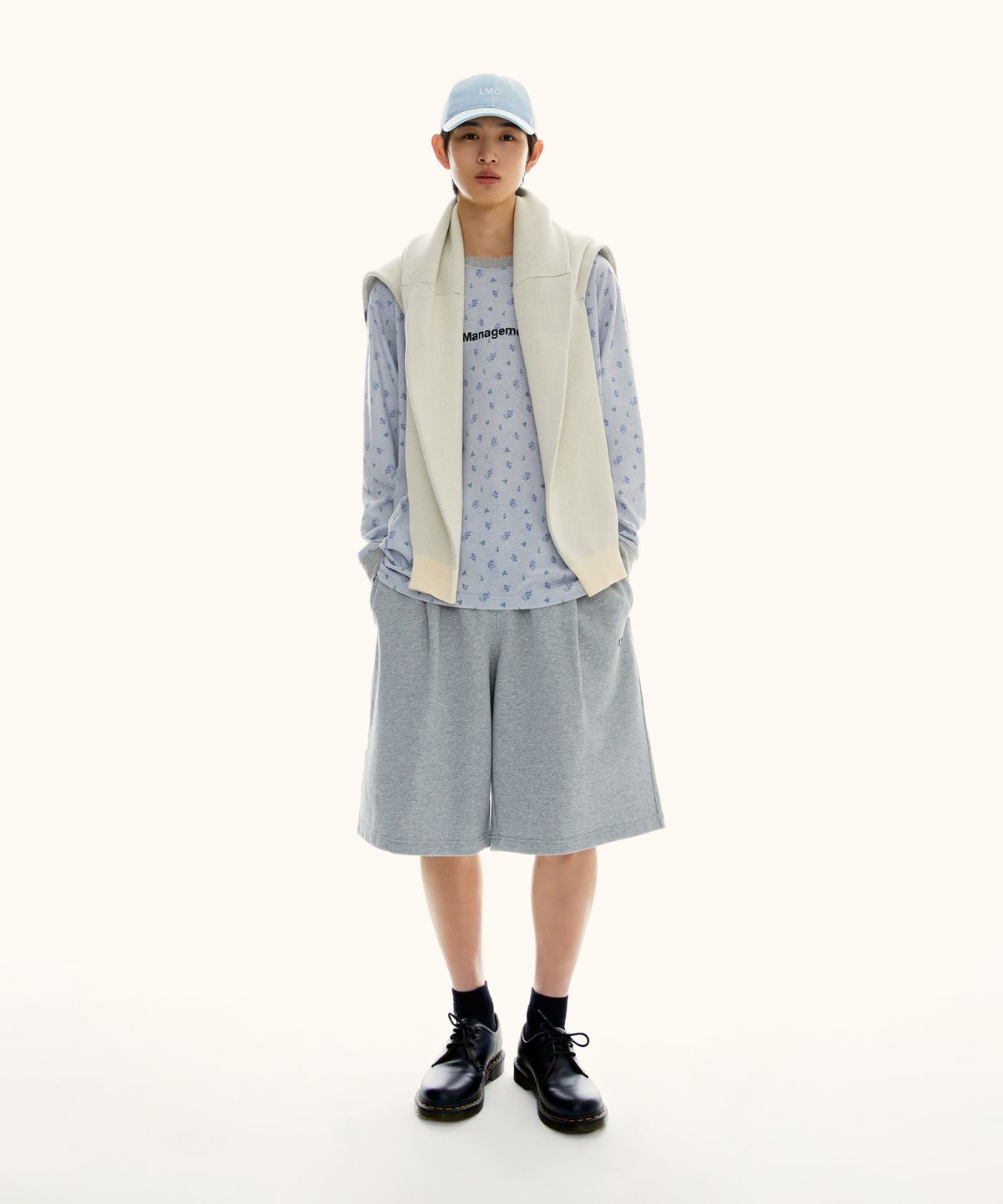 엘엠씨(LMC) OG BERMUDA SWEAT SHORTS pink