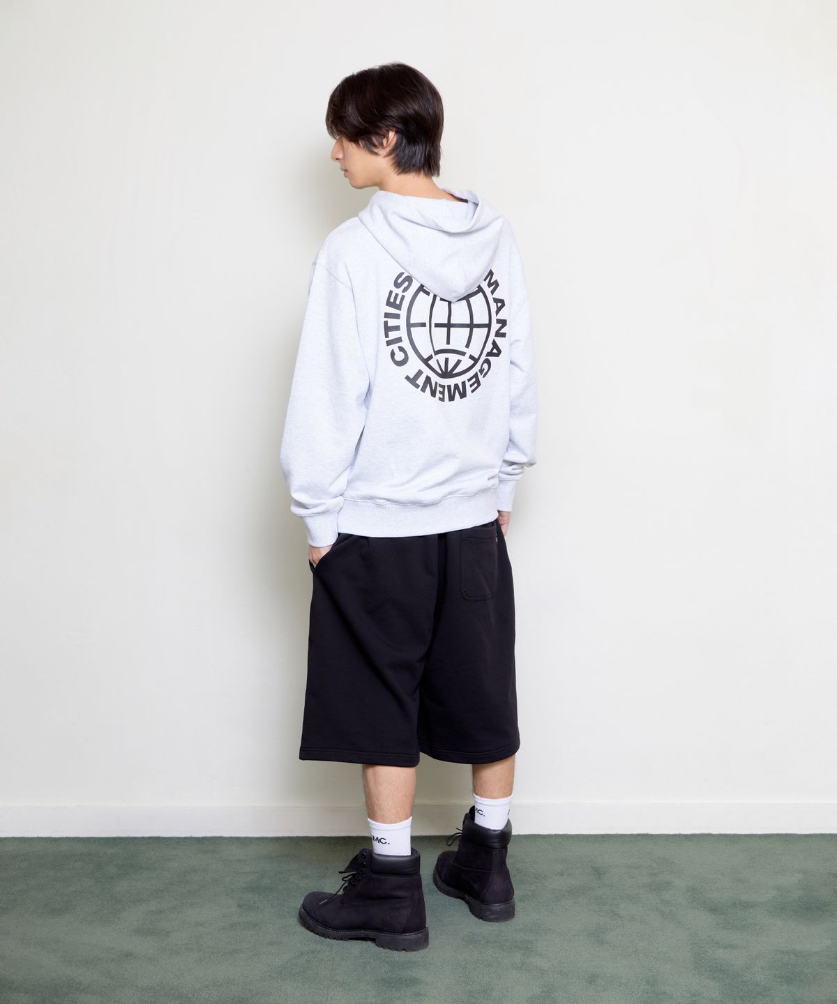 엘엠씨(LMC) OG BERMUDA SWEAT SHORTS black