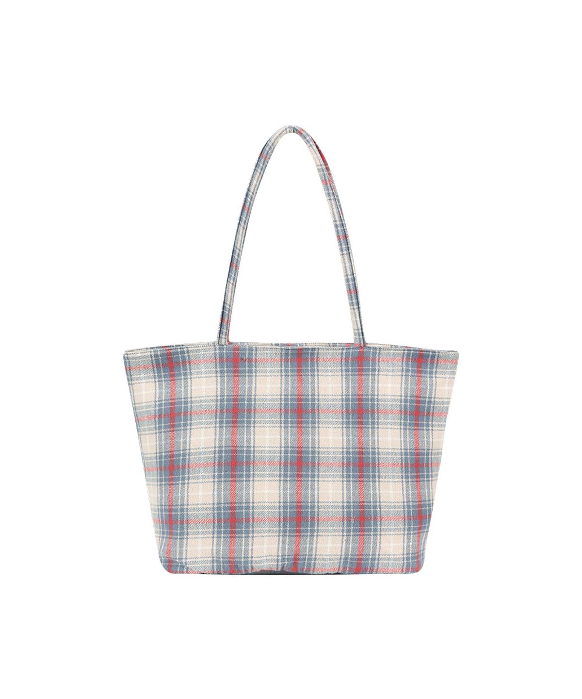 그레일즈(GRAILZ) CHECKERED TOTE BAG [PINK]