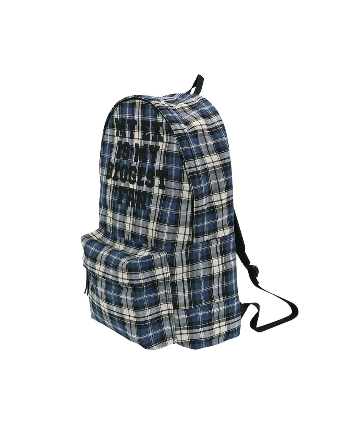 그레일즈(GRAILZ) CHECKERED BACKPACK [BLUE]