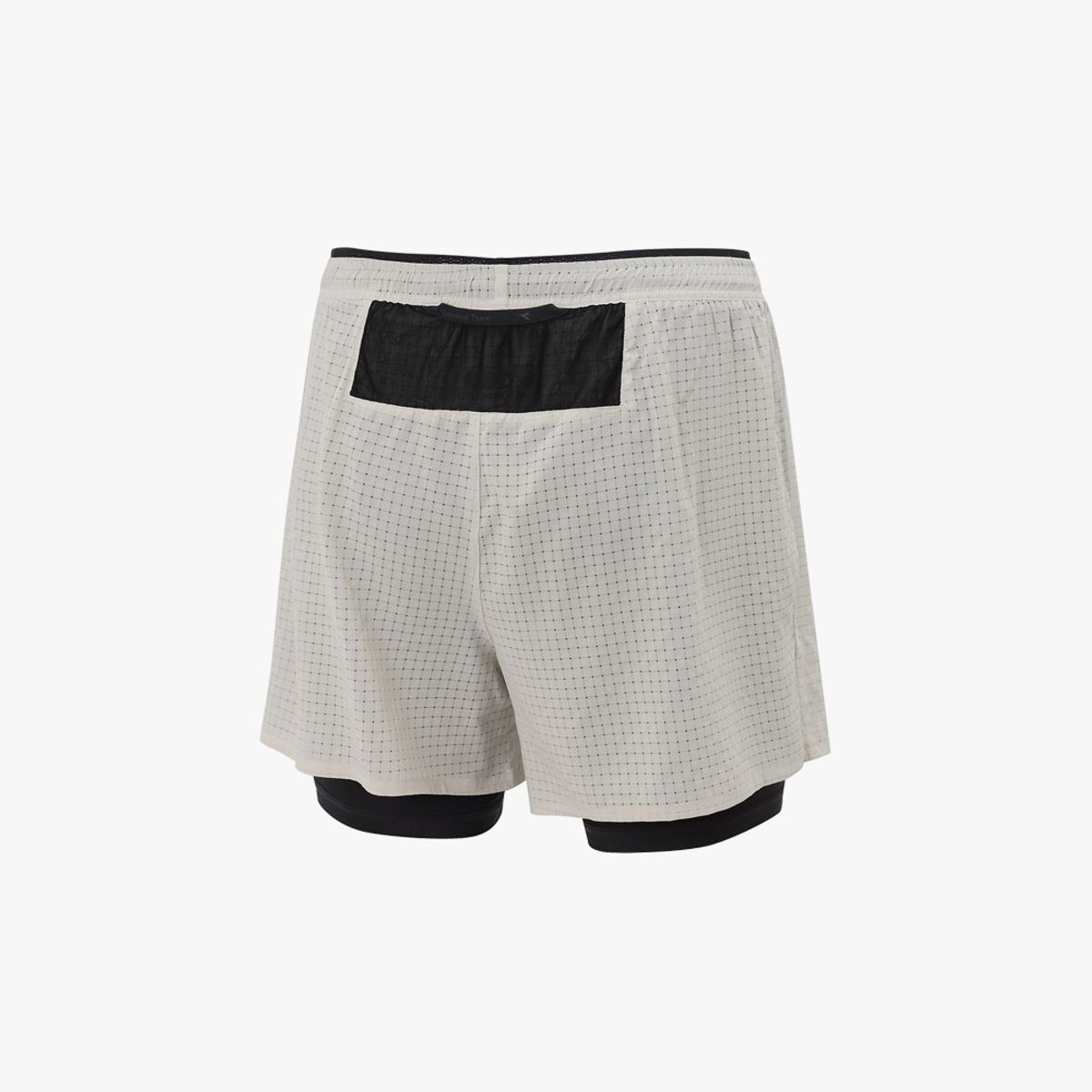디아도라(diadora) 2 in 1 퍼포먼스 4인치 러닝 쇼츠 LIGHT GREY