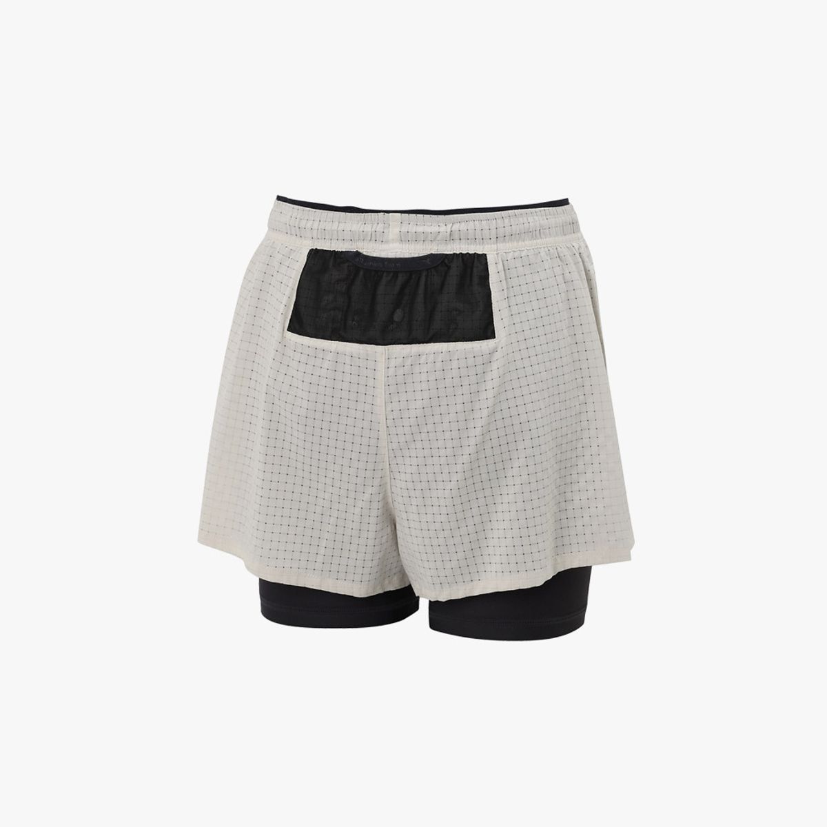 디아도라(diadora) 2 in 1 퍼포먼스 러닝 4인치 쇼츠 우먼 LIGHT GREY