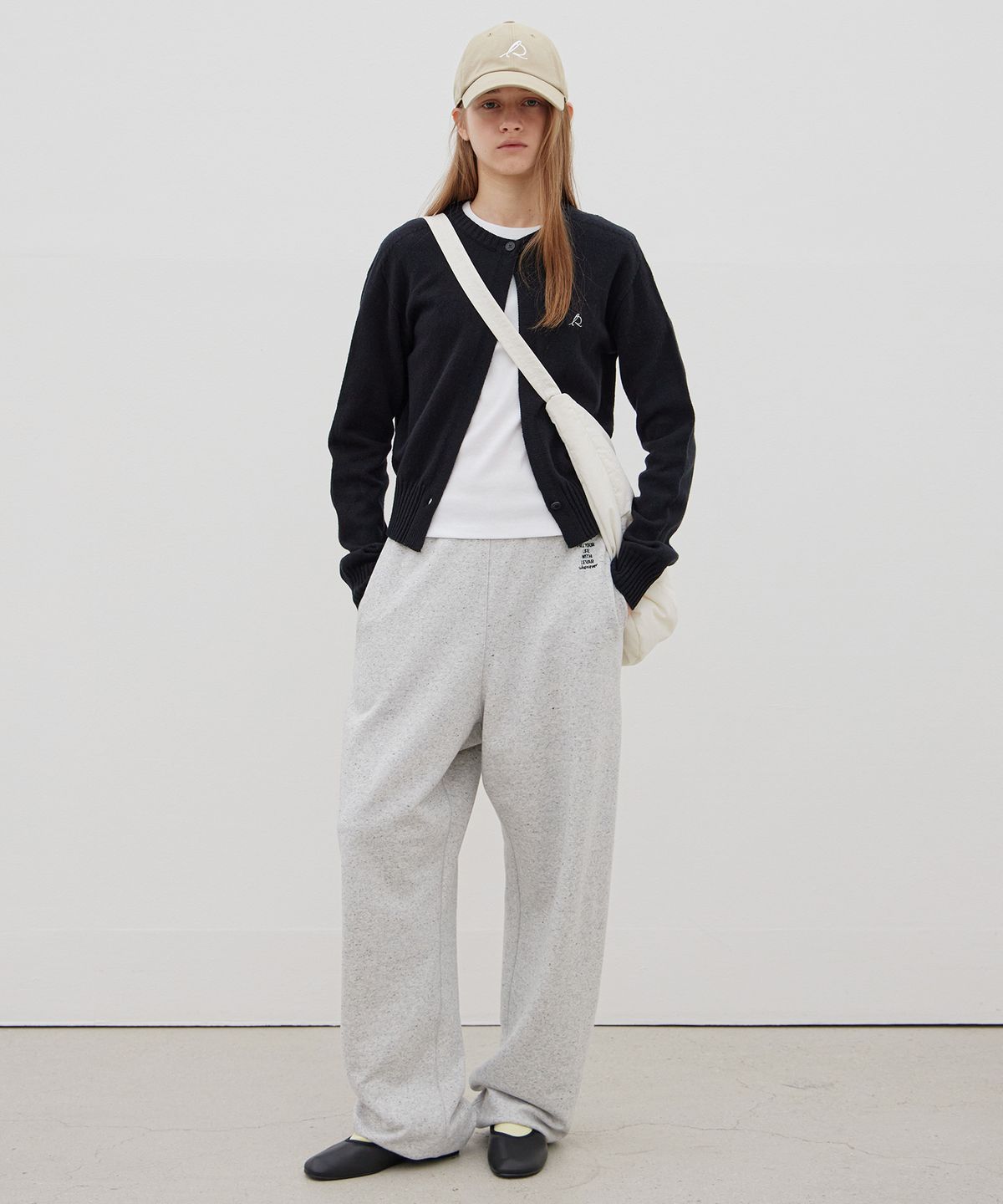 르바(LEVAR) Everyday Soft Sweatpants - Melange Grey