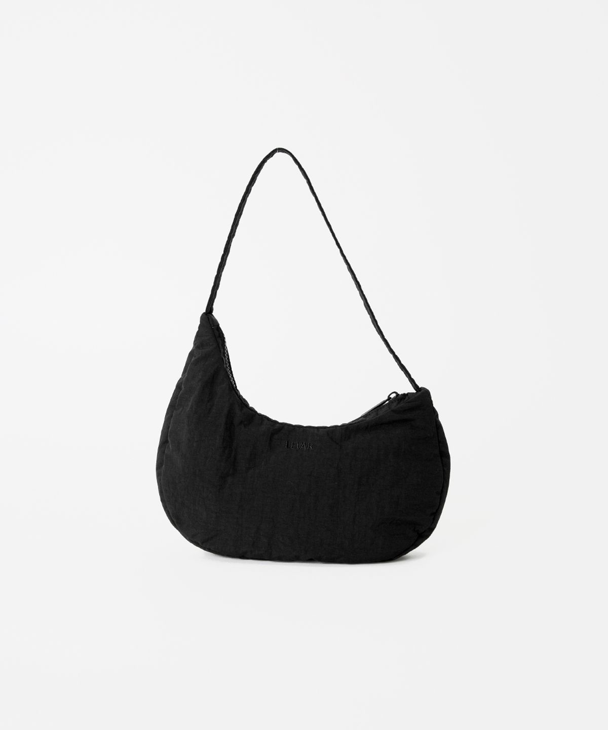 르바(LEVAR) Levar Comfy Hobo Bag - Black