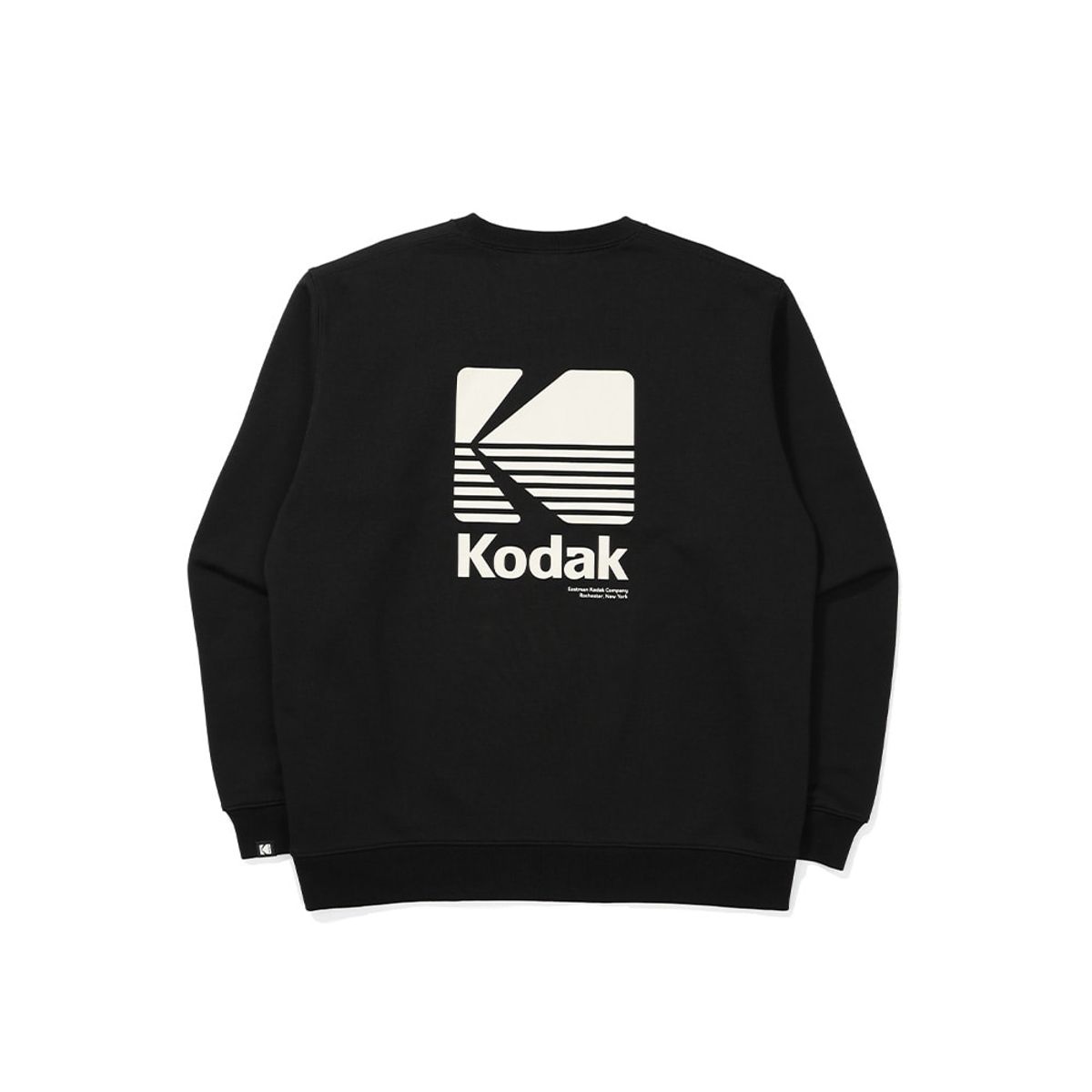 코닥(KODAK) 모노그램 레귤러핏 맨투맨 BLACK